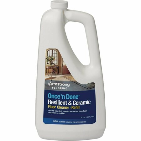 ARMSTRONG FLOORING Once 'N Done 1/2 Gal. Ready-To -Use Resilient & Ceramic Floor Cleaner Refill 00337406